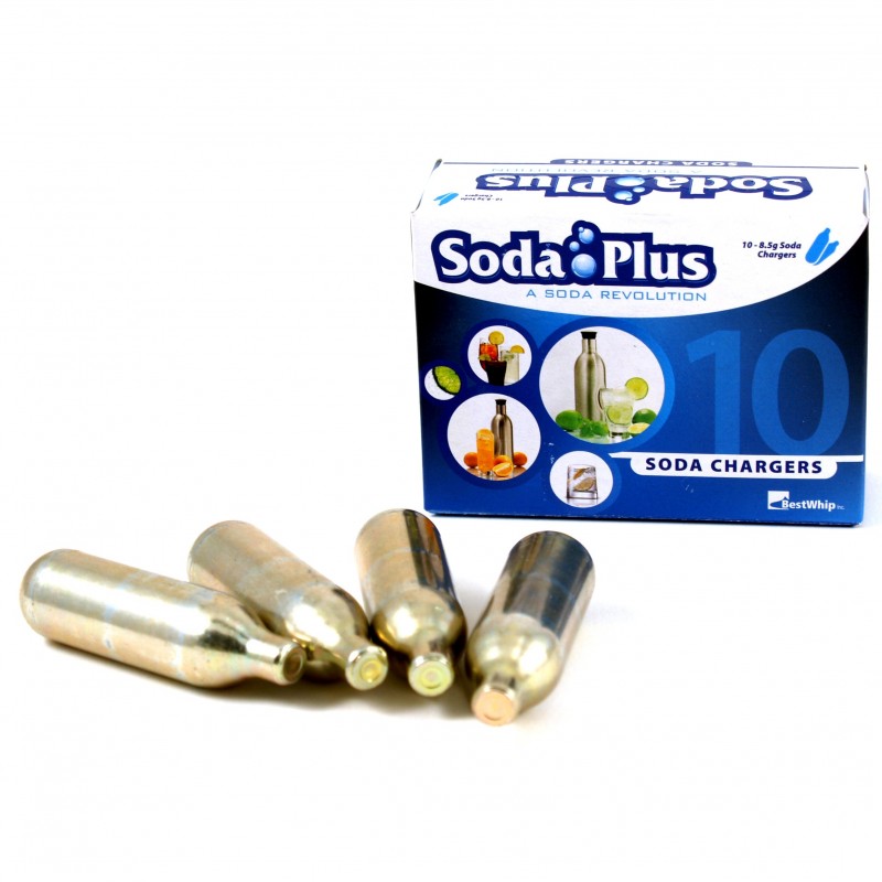 Capsula de CO₂ Soda Plus x 10